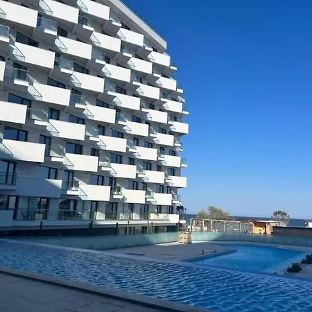 公寓 Infinity Luxury Piscina Prima Linie La Mare 那沃达利