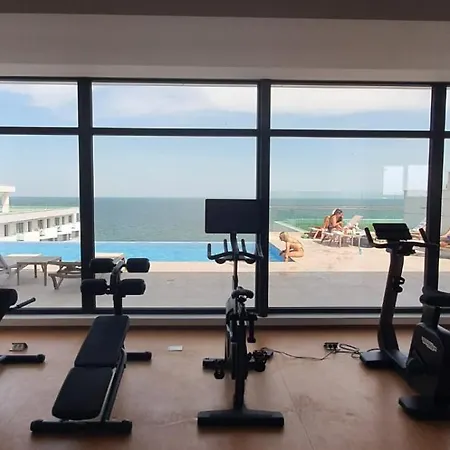 Apartment Infinity Luxury Piscina Prima Linie La Mare Navodari